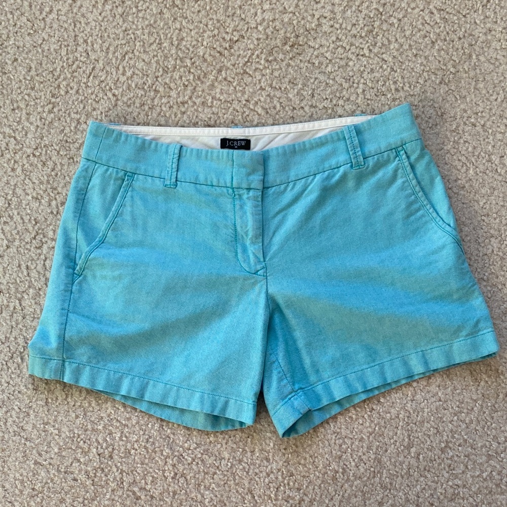 J. Crew Women's Aqua Shorts